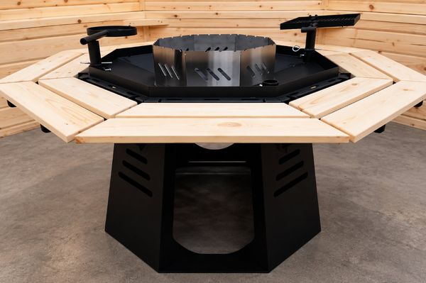 Hovedbillede 8-kant grill Royal traditionel